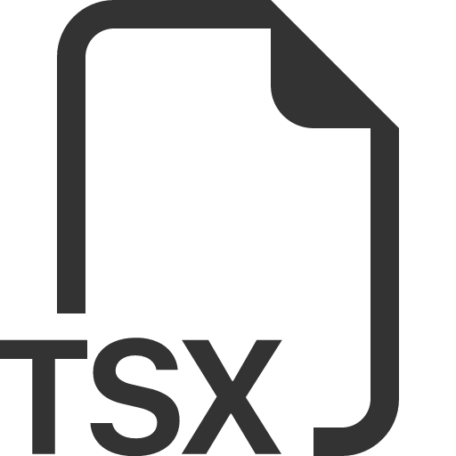 иконка filetype tsx, filetype, tsx,