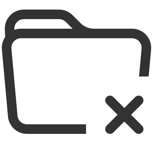 иконка folder x, folder, папка,