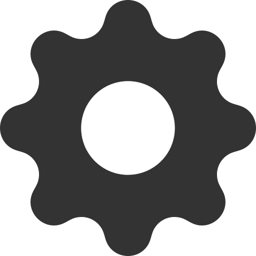иконка gear, шестеренка,