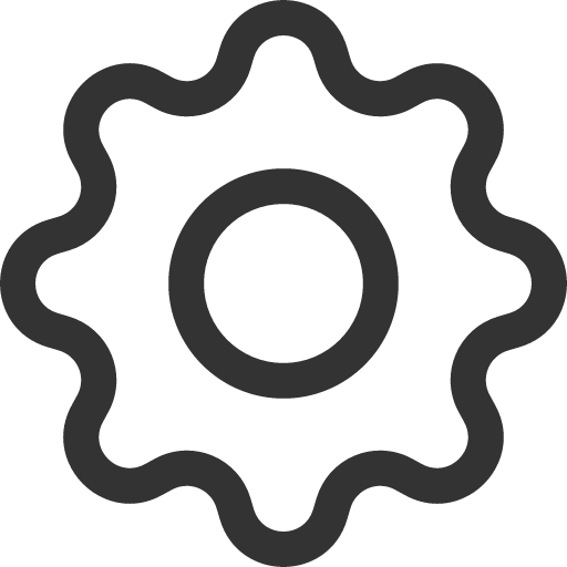 иконка gear, шестеренка,