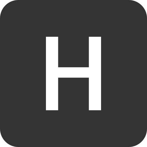 иконка h square, square,