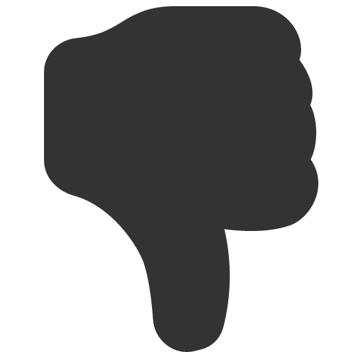 иконка hand thumbs down, hand, рука, thumbs, down, стрелка,