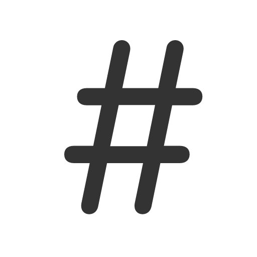 иконка hash,