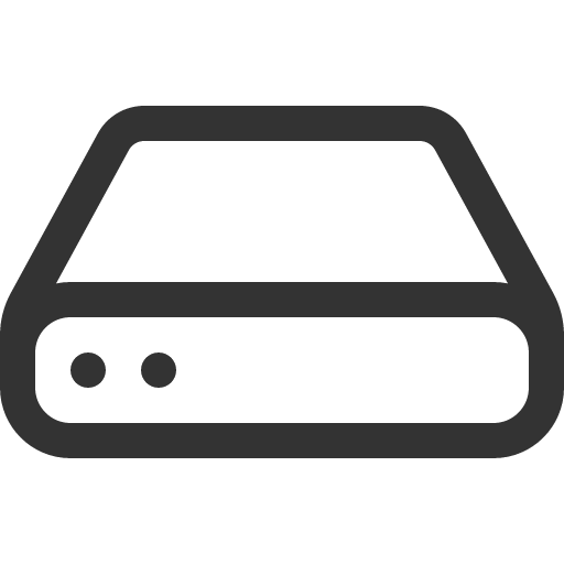 иконка hdd, жесткий диск,