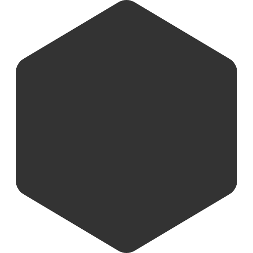 иконка hexagon,