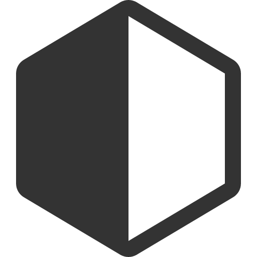 иконка hexagon half, hexagon, half, батарея,