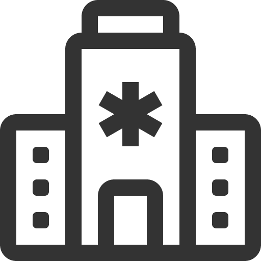 иконка hospital, госпиталь,