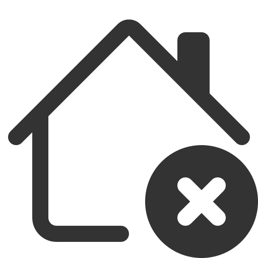 иконка house x, house, дом,