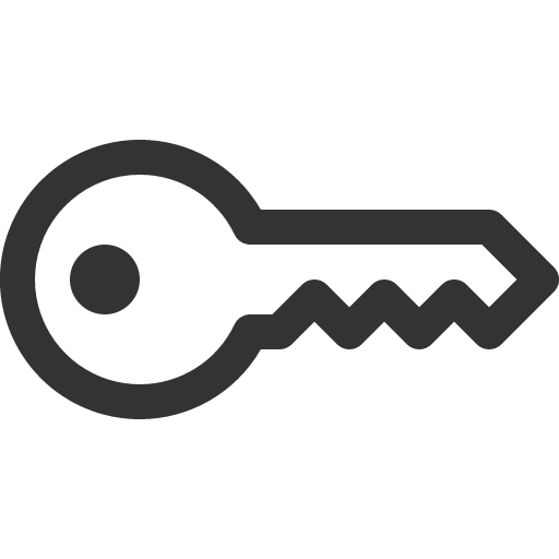 иконка key, ключ,