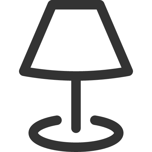 иконка lamp, лампа,