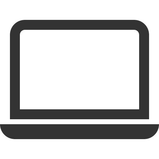 иконка laptop, ноутбук,