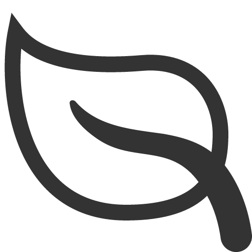 иконка leaf, лист,