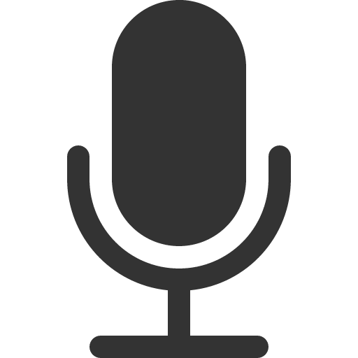 иконка mic, микрофон,
