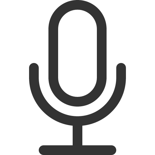 иконка mic, микрофон,