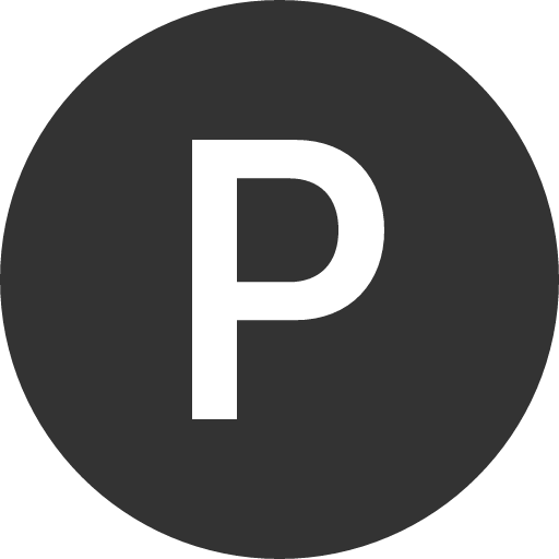 иконка p circle, circle,