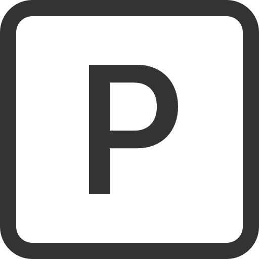 иконка p square, square,