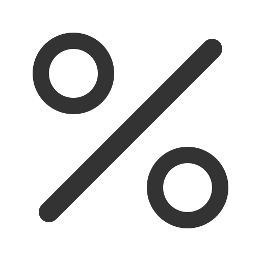 иконка percent,