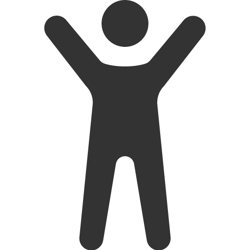 иконка person arms up, person, arms, up, стрелка вверх,