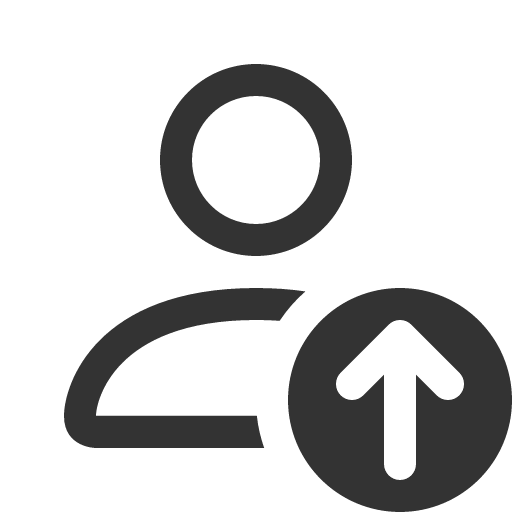 иконка person up, person, up, стрелка вверх,