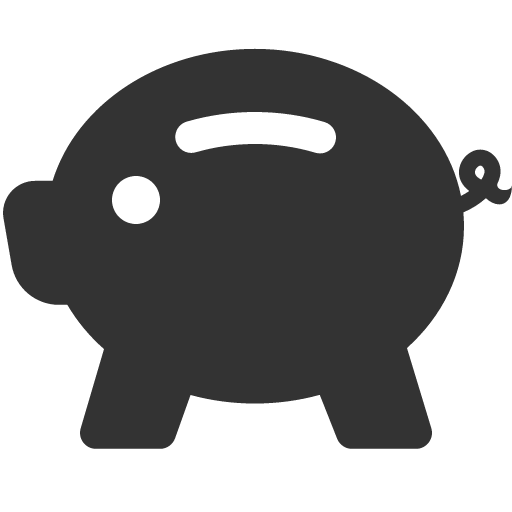 иконка piggy bank, копилка, piggy, bank, банк,