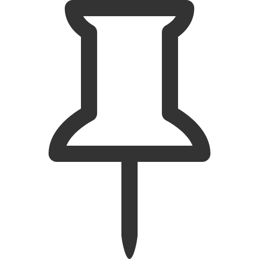 иконка pin, кнопка,
