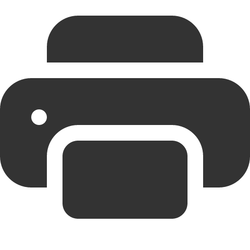 иконка printer, принтер,