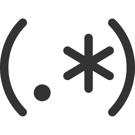 иконка regex,