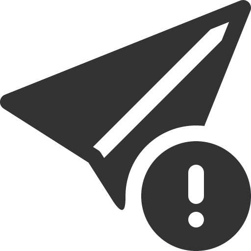 иконка send exclamation, send, марка, exclamation, предупреждение,