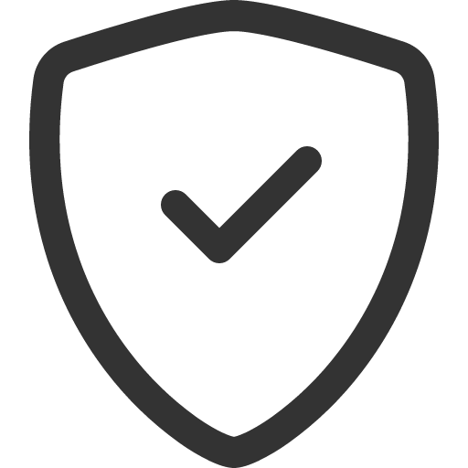 иконка shield check, shield, щит, check, галочка,