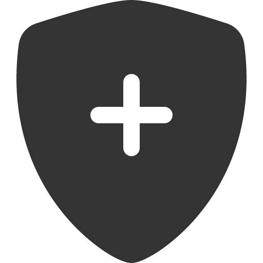 иконка shield plus, shield, щит, plus, плюс,