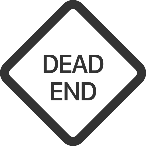 иконка sign dead end, sign, dead, end,