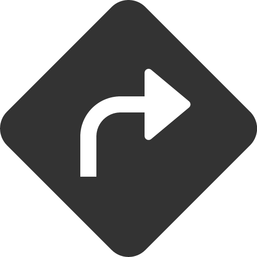 иконка sign turn right, sign, turn, вращать, right, стрелка,