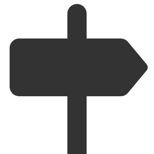 иконка signpost,
