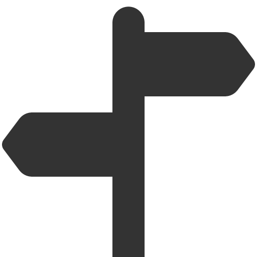 иконка signpost split, signpost, split, стрелка,