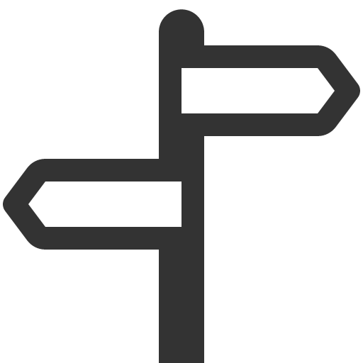 иконка signpost split, signpost, split, стрелка,