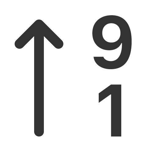 иконка sort numeric up, sort, numeric, up, стрелка вверх,