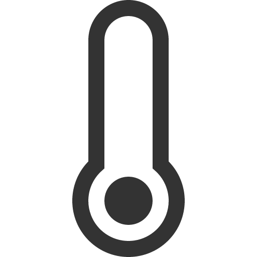 иконка thermometer, термометр,