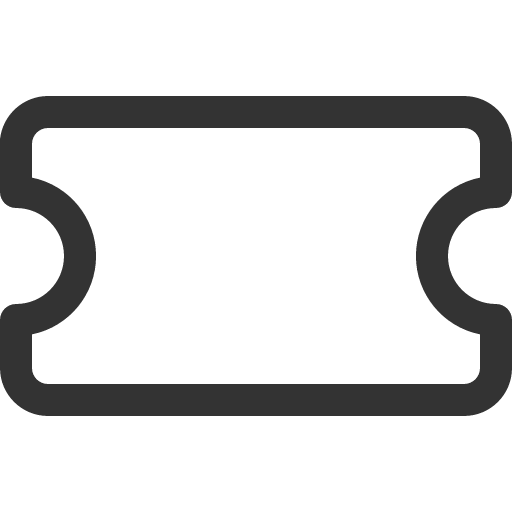 иконка ticket, билет,