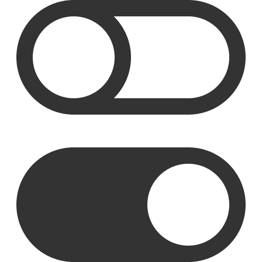 иконка toggles,