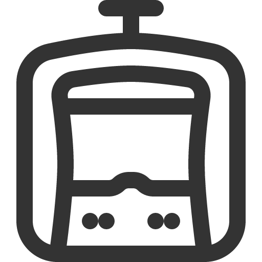 иконка train lightrail front, train, поезд, lightrail, front,