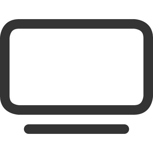 иконка tv, телевизор,