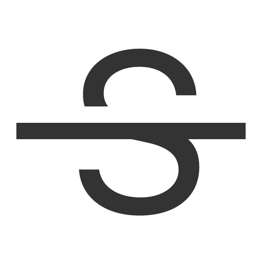иконка type strikethrough, type, шрифт, strikethrough,