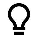 иконка bx bulb, bx, bulb, лампочка