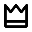 иконки bx crown, bx, crown, корона