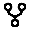 иконка bx git repo forked, bx, git, repo, forked