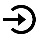 иконки bx log in circle, bx, log, in, увеличить, circle
