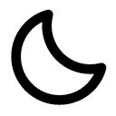 иконка bx moon, bx, moon, луна