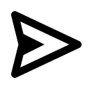 иконка bx send, bx, send, марка