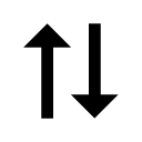 иконки bx sort 2, bx, sort