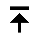 иконка bxs arrow to top, bxs, arrow, стрелка, to, top